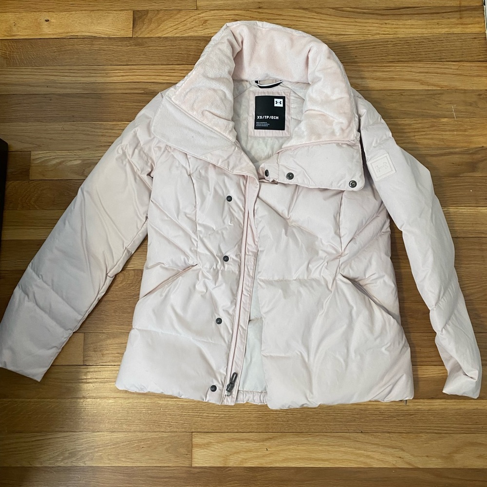 UA Pink Puffer/Down Coat